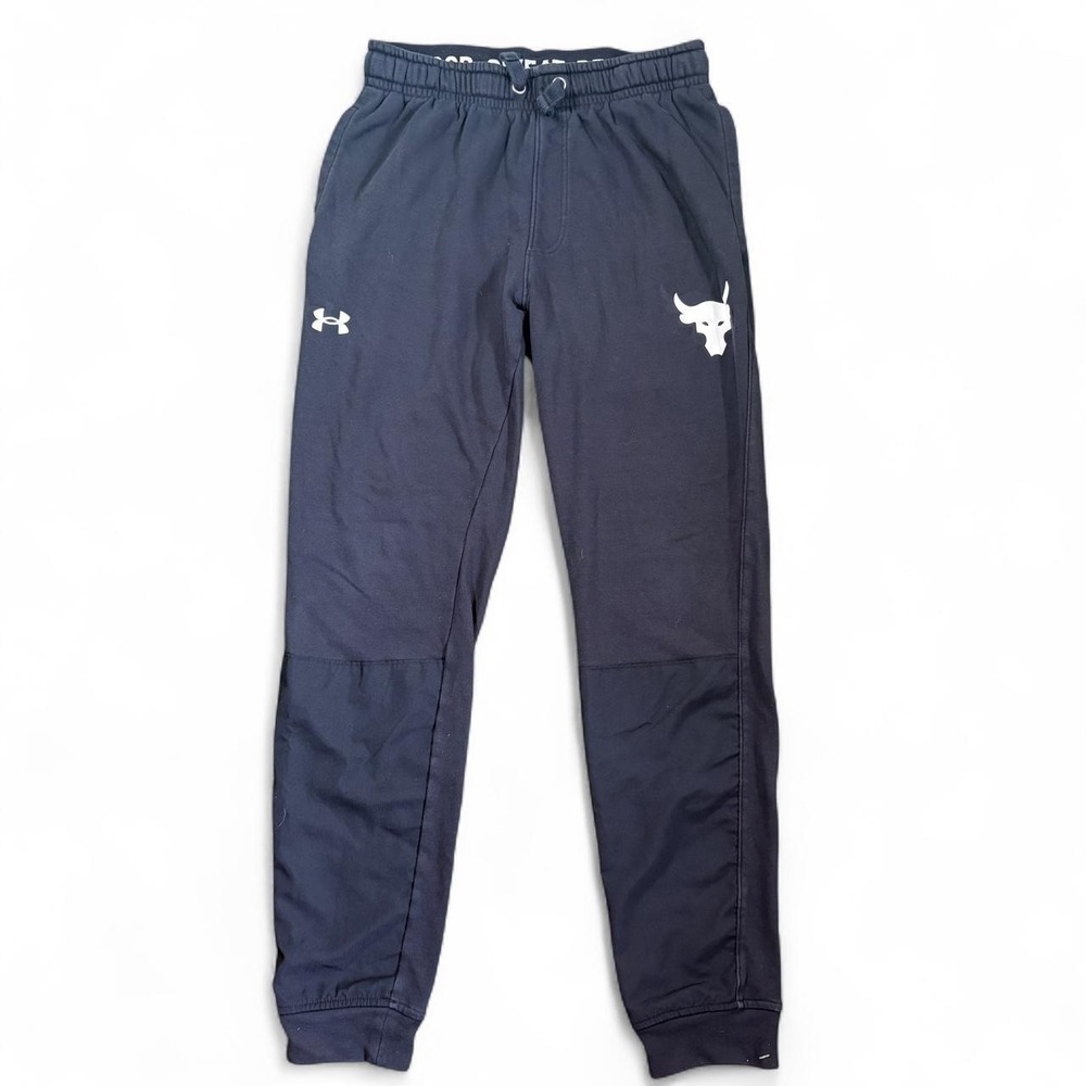 Under Armour Size‎ M Project Rock Black Men's Sweatpants Joggers